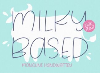 Milky Based Font