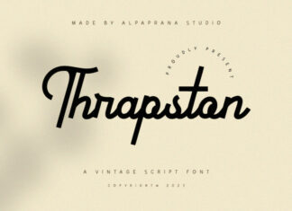 Thrapston Font