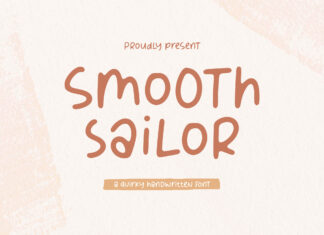 Smooth Sailor Font