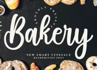 Bakery Typeface