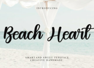 Beach Heart Typeface