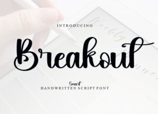 Breakout Font