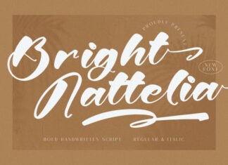 Bright Nattelia Font