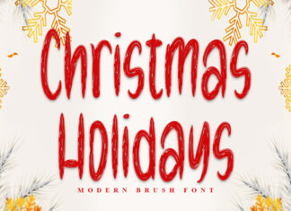 Christmas Holidays Font