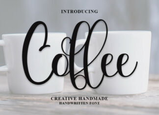 Coffee Handwritten Typeface
