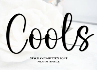 Cools Typeface