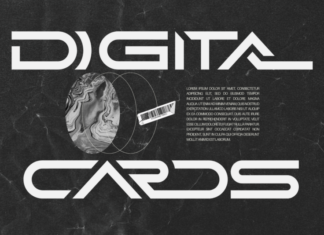 Digital Cards Font