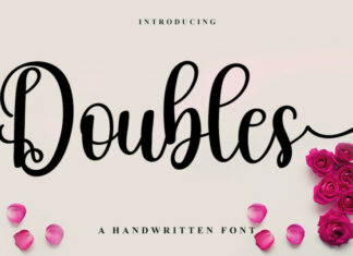 Doubles Font