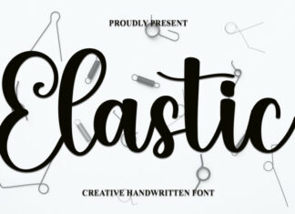 Elastic Font