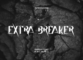 Extra Breaker Font