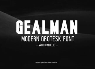 Gealman Font