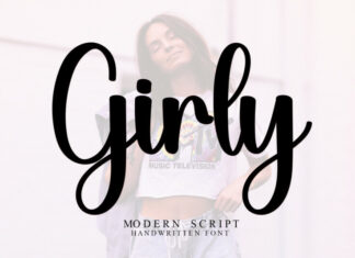 Girly Script Font