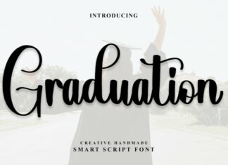 Graduation Typeface