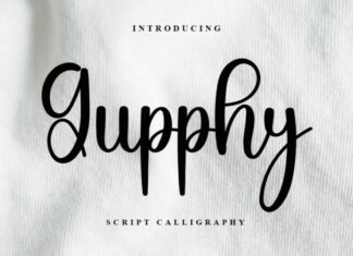 Gupphy Font