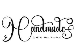 Handmade Calligraphy Typeface
