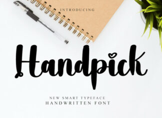 Handpick Font