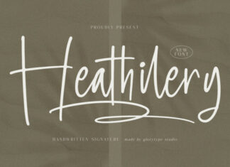 Heathilery Font