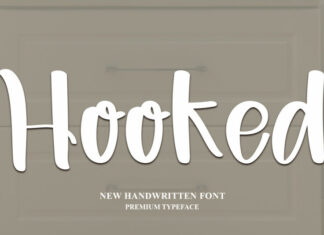Hooked Typeface
