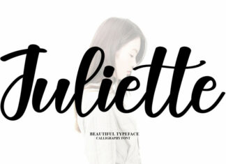 Juliette Script Typeface