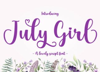 July Girl Font