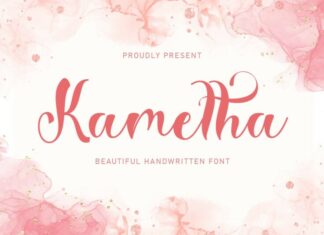 Kametha Font