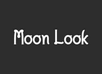 Moon Look Font