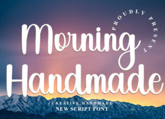 Morning Handmade Font