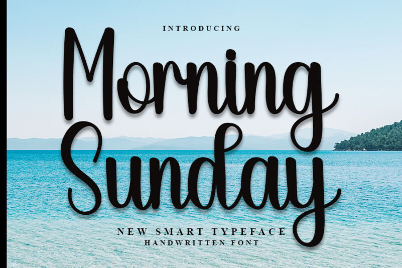 Morning Sunday Font