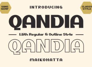 Qandia Font