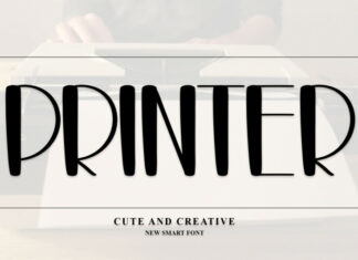 Printer Font