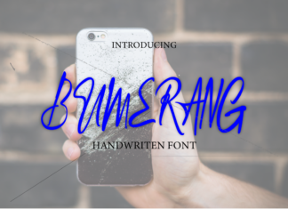 Bumerang Typeface