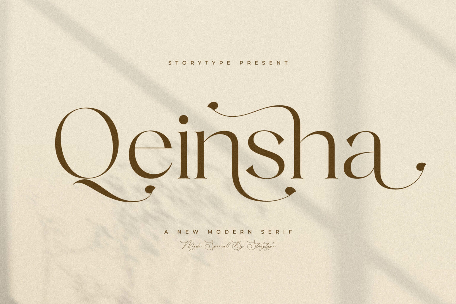 Qeinsha Typeface