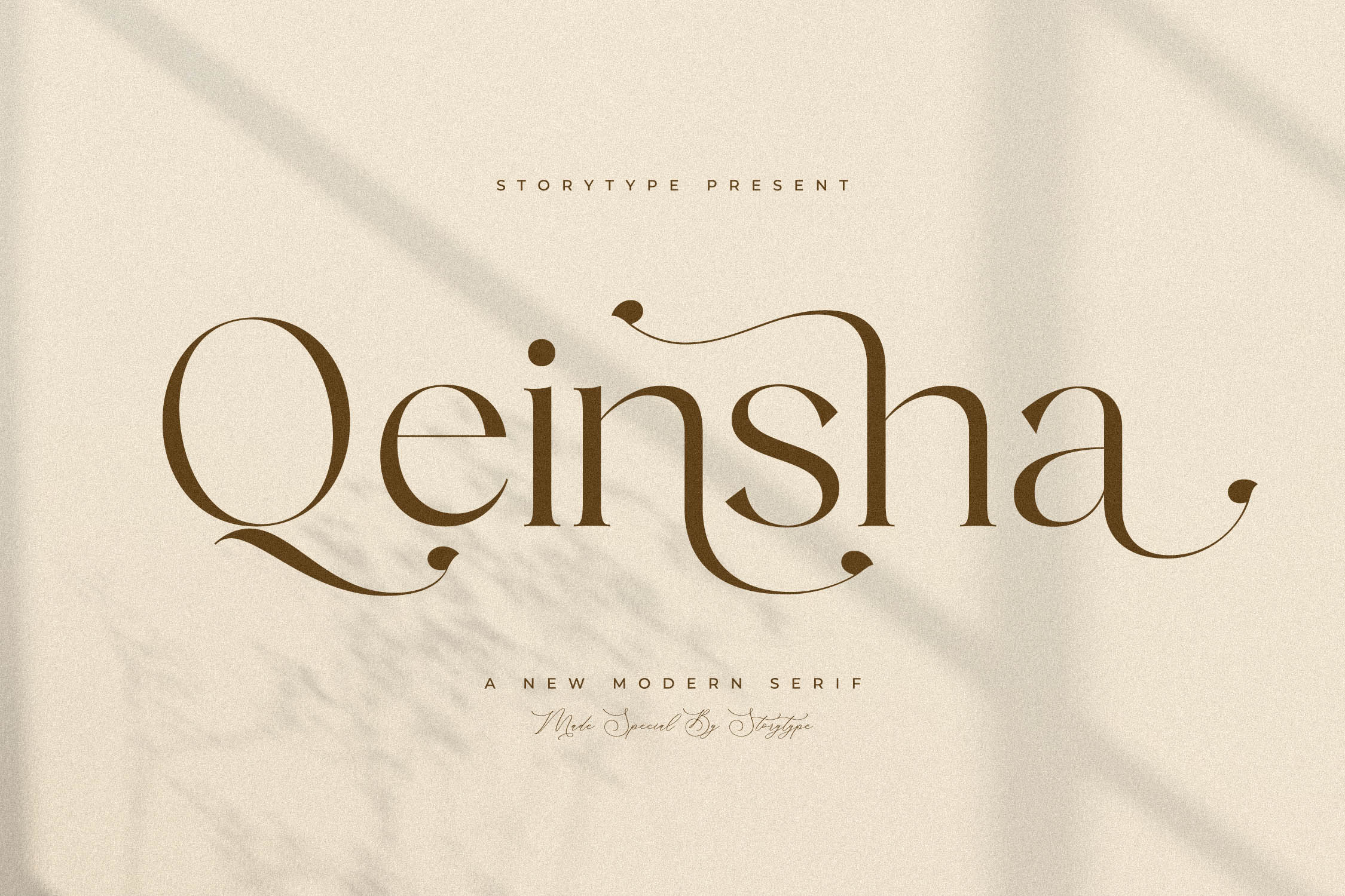 Qeinsha Typeface