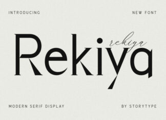 Rekiya Font