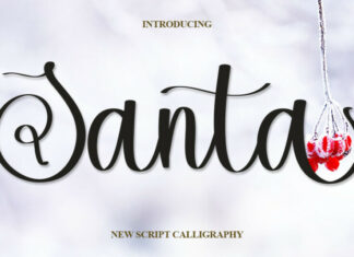 Santa Typeface