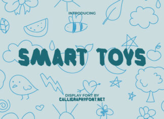Smart Toys Display Font