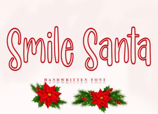 Smile Santa Font