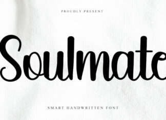 Soulmate Handwritten Typeface