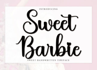 Sweet Barbie Typeface