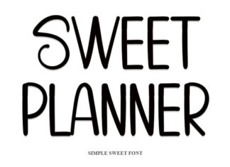 Sweet Planner Font