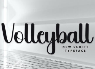 Volleyball Font