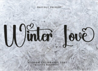 Winterlove Typeface
