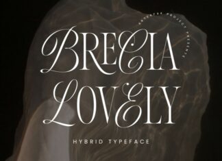 Brecia Lovely Font