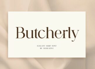 Butcherly Font