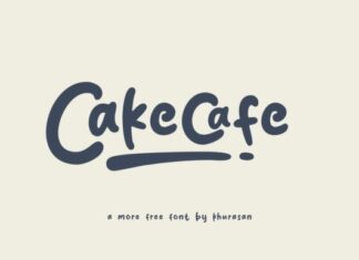 Cakecafe Font
