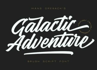 Galactic Adventure Font