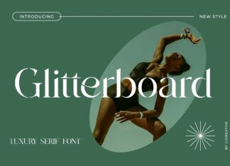 Gliterboard Font