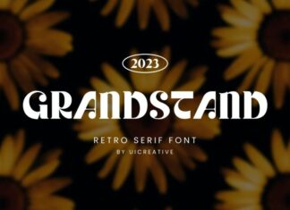Grandstand Font