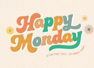 Happy Monday Typeface