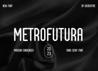 Metrofutura Font